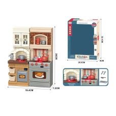 Кухня 868-87 (48/2) звук, підсвічування, посуд, кошики, для зберігання, в коробці