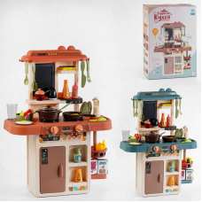 Кухня 92015 (12) “TK Group“, висота - 63 см, ВИДАЄТЬСЯ ТІЛЬКИ МІКС, 42 ел., світло, звук, пара, ллється вода, у коробці