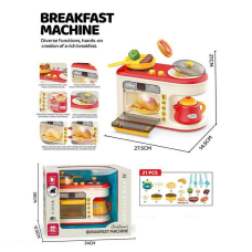 Кухня G 775 A Штрих = 00786 (12) 21 елемент, плита, духовка, пароварка, гриль, мелодії, звукові ефекти, підсвічування, посуд, харчові продукти, в коробці