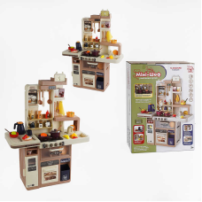 Кухня “Міні-Шеф” TK-63105 (4) “TK Group“, висота - 69 см, 75 елементів, мелодії, підсвічування, парогенератор, помпова подача води, в коробці