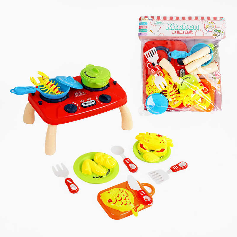 Кухонний набір 7707-13 (72/2) “My Lyttle chef”, плитка, продукти, посуд, в пакеті