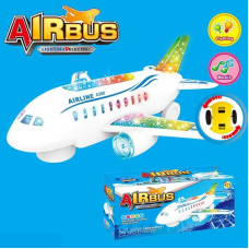 Літак 6273 (128) колесо вільного ходу, світло, звук,  коробці