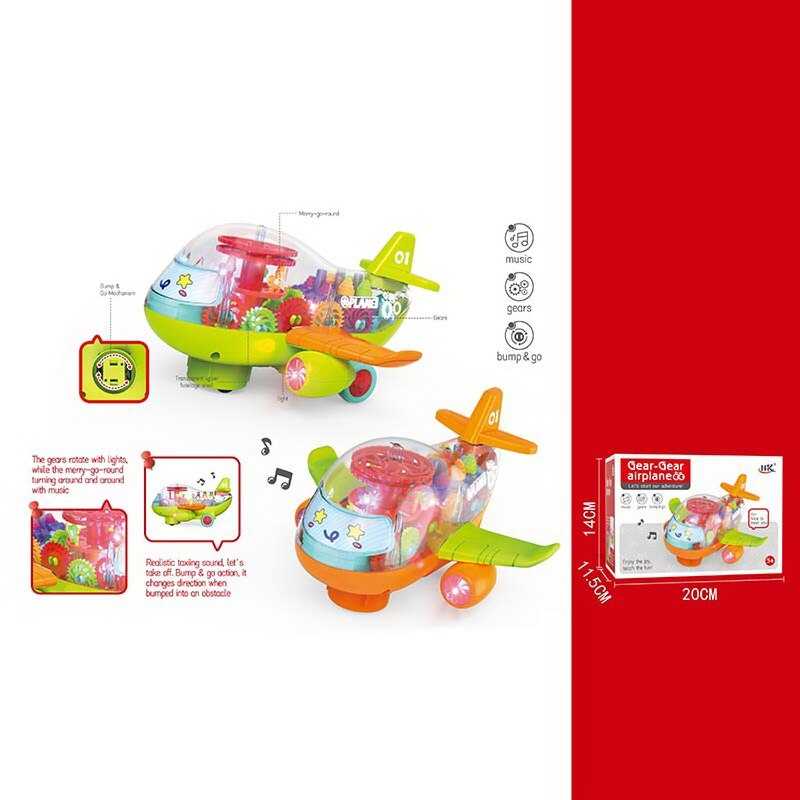 Літак 657 B (72) звук, підсвічування, колесо вільного ходу, в коробці Літак 657 B (72) звук, підсвічування, колесо вільного ходу, в коробці