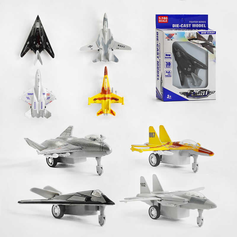 Літак K 153 A2 (360/2) 4 види, металопластик, інерція, в коробці