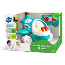 Літак на радіокеруванні НЕ 999500 (12) “Hola“, 2 фігурки, рухомі деталі, світло, звук, на батарейках, у коробці