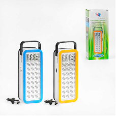 Ліхтар світлодіодний C 56783 (60) на батарейках/акумуляторний 2,5 AH, 2 реж. роботи, кабель зарядки 220V, кріплення, в коробці