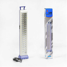 Ліхтар світлодіодний C 57052 (30) акумуляторний 2х1200mAh, 2 реж. роботи, кабель зарядки 220V, кріплення, підставка, в коробці