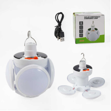 Ліхтар світлодіодний C 68429 (60) потужність - 5 Вт, акумулятор і сонячна панель, біле світло, в коробці