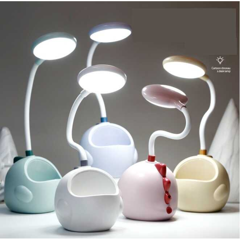 Лампа настільна світлодіодна C 71614 (96) 5 кольорів, вбудований акумулятор, органайзер для ручок, в коробці, ВИДАЄТЬСЯ ТІЛЬКИ МІКС ВИДІВ