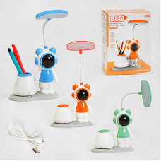 Лампа світлодіодна M 48499 (108) 3 кольори, “Космонавт“, 2 режими роботи, вбудований акумулятор, ВИДАЄТЬСЯ ТІЛЬКИ МІКС ВИДІВ