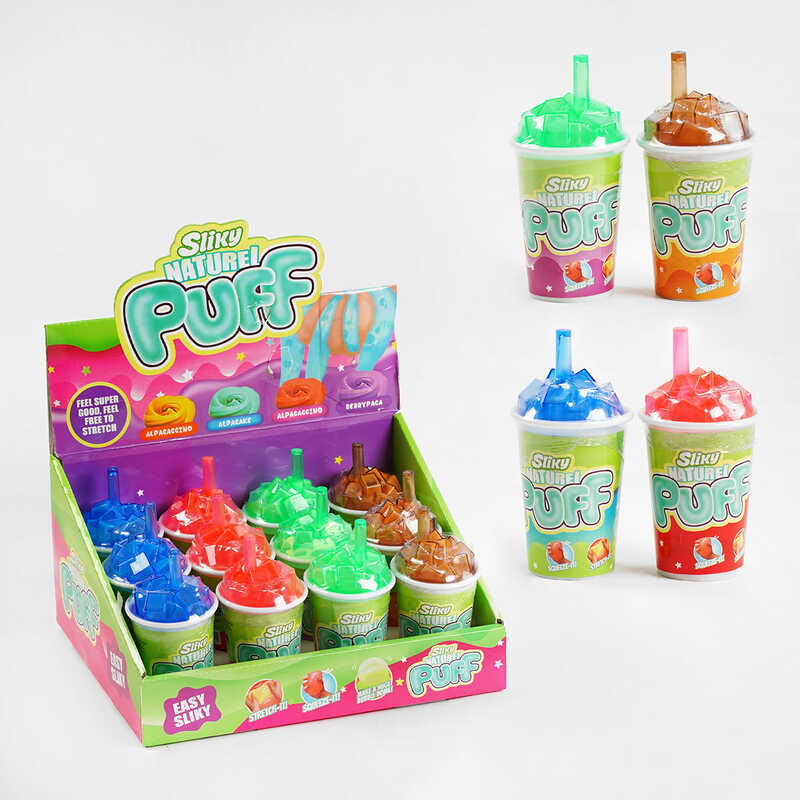 Лизун C 57851 (12) ЦІНА ЗА 12 ШТУК В БЛОЦІ, “Склянка з напоєм“