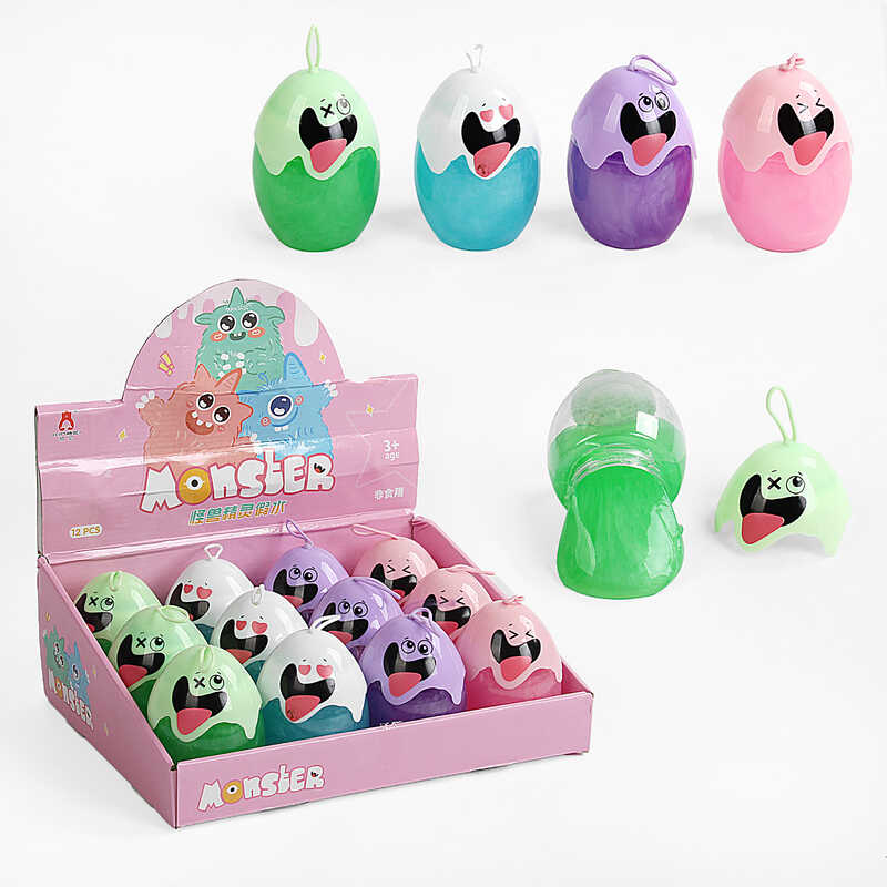 Лизун C 66396 (8) ЦІНА ЗА 12 ШТУК В БЛОЦІ, “Монстрик” Лизун C 66396 (8) ЦІНА ЗА 12 ШТУК В БЛОЦІ, “Монстрик”