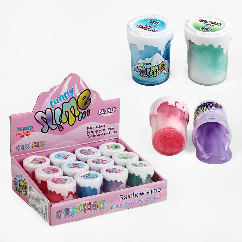 Лізун K 17528 (24) ЦІНА ЗА 12 ШТУК У БЛОКУ, 4 кольори