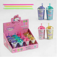 Лизун M 47703 (12) ЦІНА ЗА 12 ШТУК В БЛОЦІ, з пінопластовими кульками