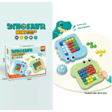 Логічна гра 1138 (72/2) 2 платформи, кольорові кульки, настільний дзвіночок, в коробці