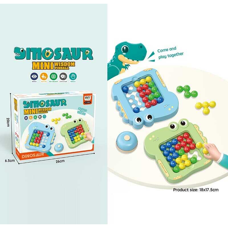 Логічна гра 1138 (72/2) 2 платформи, кольорові кульки, настільний дзвіночок, в коробці Логічна гра 1138 (72/2) 2 платформи, кольорові кульки, настільний дзвіночок, в коробці