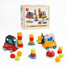 Логічна гра 202-1 Y (24) 2 навантажувачі, картки, фішки, дзвіночок, у коробці
