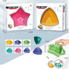 Логічна гра 6625 (240/2) 2 види по 3 кольори, світло, в коробці