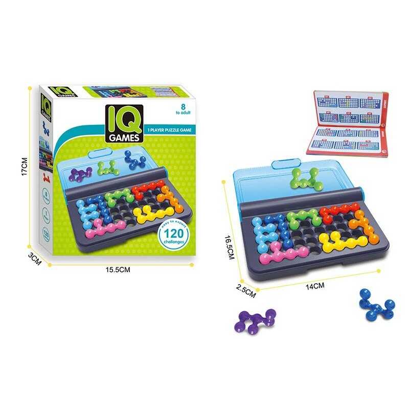 Логічна гра 888 (96/2) 120 рівнів, книжечка із завданнями, в коробці