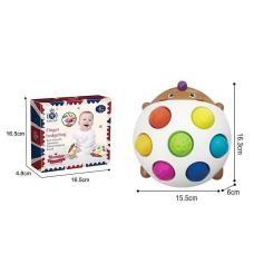 Логічна гра AH 003 (72) “Їжачок”, поп іт, антистрес, в коробці