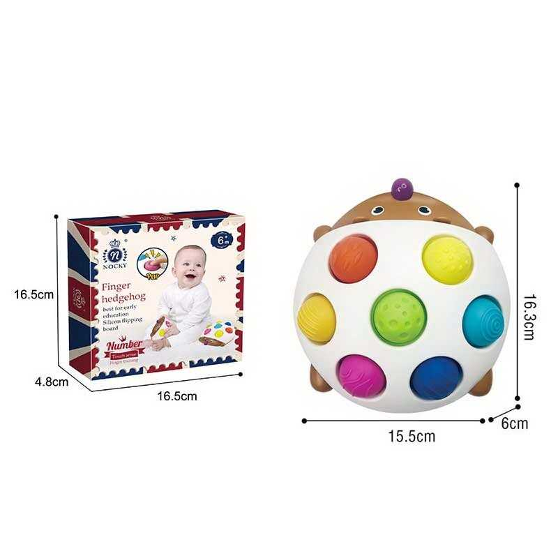 Логічна гра AH 003 (72) “Їжачок”, поп іт, антистрес, в коробці