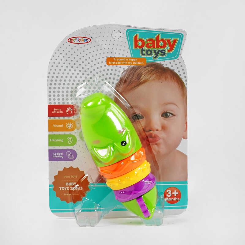 Брязкальце 8374-6 (120/2) “Крокодил”, на листі Брязкальце 8374-6 (120/2) “Крокодил”, на листі