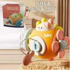 Логічна гра E 003-1 (72) тріскачка, спінер, пальчикова гра, 6 забавок, бізіборд, в коробці