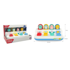 Логічна гра HE 8075 (24) фігурки тварин, цифри, геометричні фігури, в коробці