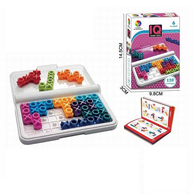 Логічна гра IQ 21-2 (144/2) інструкція, 100+ рівнів, в коробці