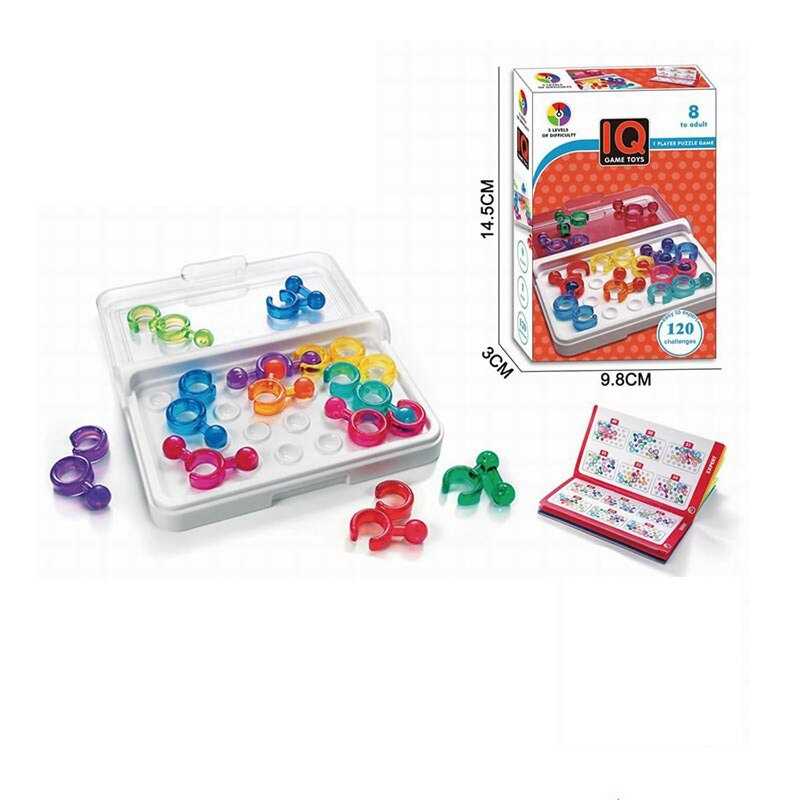 Логічна гра IQ 6 (144/2) інструкція, 120 рівнів, в коробці
