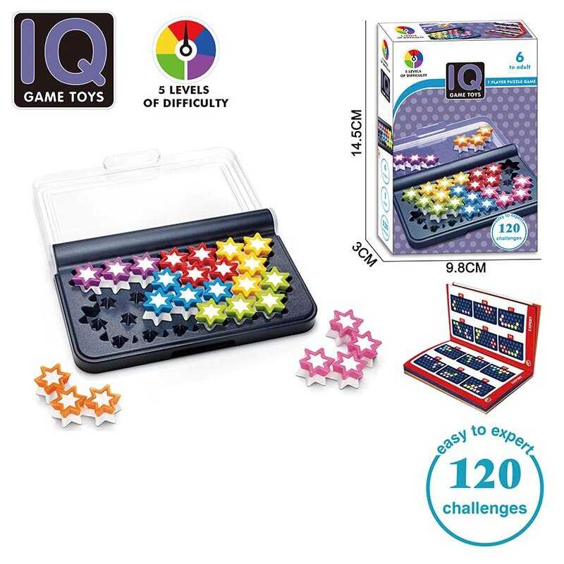 Логічна гра IQ 7 (144/2) інструкція, 120 рівнів, в коробці