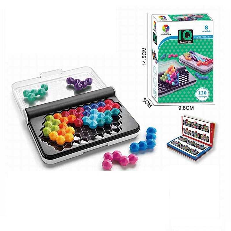 Логічна гра IQ 8 (144/2) інструкція, 100+ рівнів, в коробці