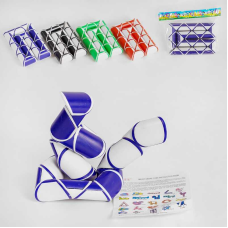 Логічна гра MF 202 (288) “Змійка“, 4 кольори, в пакеті, ВИДАЄТЬСЯ ТІЛЬКИ МІКС ВИДІВ