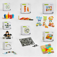 Логічна гра С 57543 (100) “Games For Trip“, 7 видів, в коробці