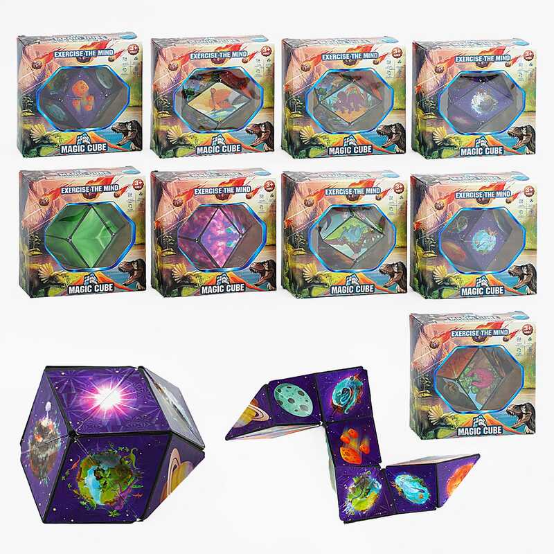 Логічна змійка HT 029 B (144) 3D-кубик, в коробці, ВИДАЄТЬСЯ ТІЛЬКИ МІКС ВИДІВ Логічна змійка HT 029 B (144) 3D-кубик, в коробці, ВИДАЄТЬСЯ ТІЛЬКИ МІКС ВИДІВ