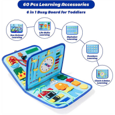 Логічна папка С 60512 (50) липучки, пальчикові ігри, фетрові елементи, у пакеті
