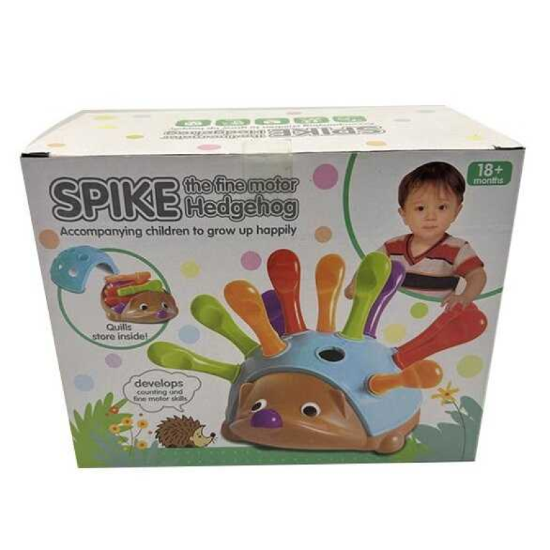 Логічний їжак 2150 (72) 12 голочок, цифри, в коробці