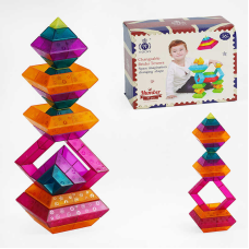 Логічний конструктор 8218 A (24) 30 деталей, геометричні фігурки, в коробці
