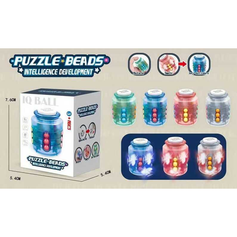 Логічна гра LC 6653 (360/2) 4 кольори, в коробці