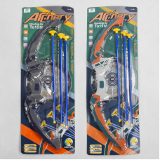 Лук 949-2 (72/2) 2 види, 3 стріли на присосці, на листі