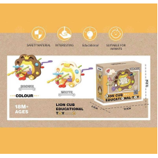 Брязкальце BWL 21 Y (W) (108) 2 кольори, прорізувачі, пальчикові ігри, попіт, тріскачка, в коробці