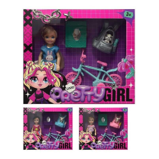 Лялька 2002 B (144/2) 3 види, 14 см, велосипед, улюбленець, в коробці, ВИДАЄТЬСЯ ТІЛЬКИ МІКС ВИДІВ