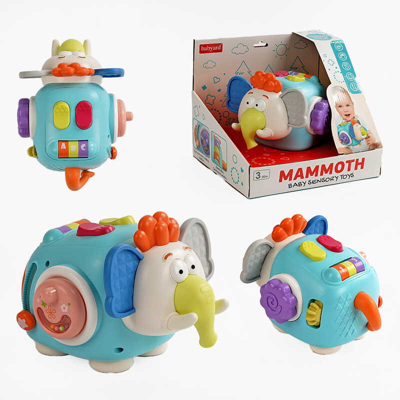 Брязкальце BY 115 (24/2) вуха-прорізувачі, гумові елементи, тріскачка, пазл, цифри, літери, пальчикова гра, в коробці Брязкальце BY 115 (24/2) вуха-прорізувачі, гумові елементи, тріскачка, пазл, цифри, літери, пальчикова гра, в коробці