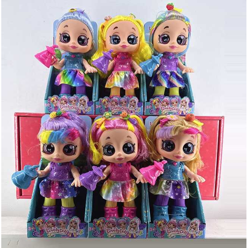 Лялька 211 B (144/2) 6 видів, висота 22см, підсвічування, весела пісенька, гумова голова, знімний одяг, рухливі кінцівки, аксесуари, в коробці, ВИДАЄТЬСЯ МІКС Лялька 211 B (144/2) 6 видів, висота 22см, підсвічування, весела пісенька, гумова голова, знімний одяг, рухливі кінцівки, аксесуари, в коробці, ВИДАЄТЬСЯ МІКС