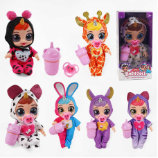 Лялька 218 (72/2) 6 видів, гумова, висота 27 см, говорить, сміється, плаче, знімний одяг, рухливі кінцівки, пляшечка, в коробці, ВИДАЄТЬСЯ ТІЛЬКИ МІКС ВИДІВ