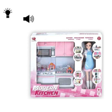 Лялька 26213 P-D (24/2) 30 см, меблі, підсвічування, звуки, в коробці