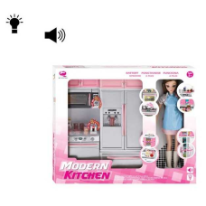 Лялька 26215 P-D (24/2) 30 см, меблі, підсвічування, звуки, в коробці