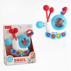 Брязкальце BY 219 (128/2) тріскачка, пальчикова гра, пискавка, поп-іт, прорізувач, в коробці