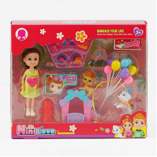 Лялька 55802 (48/2) 2 улюбленці, аксесуари, в коробці