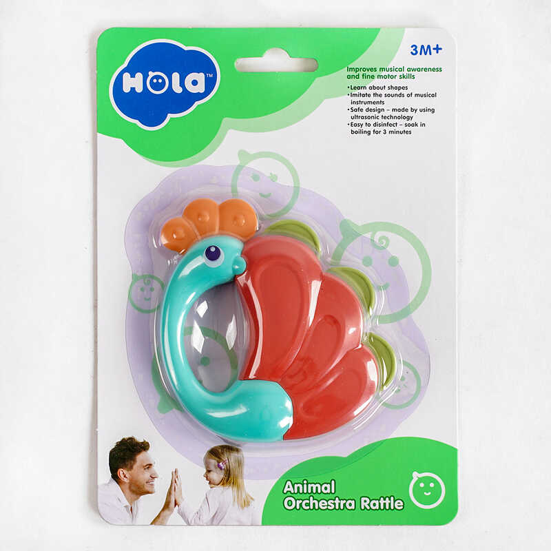 Брязкальце E 318 B-1 (72/2) “Hola”, “Павич“, на листі